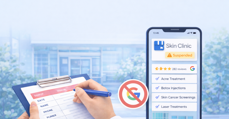 Why Google Business Profile Suspensions Are Increasing for Skin Clinics